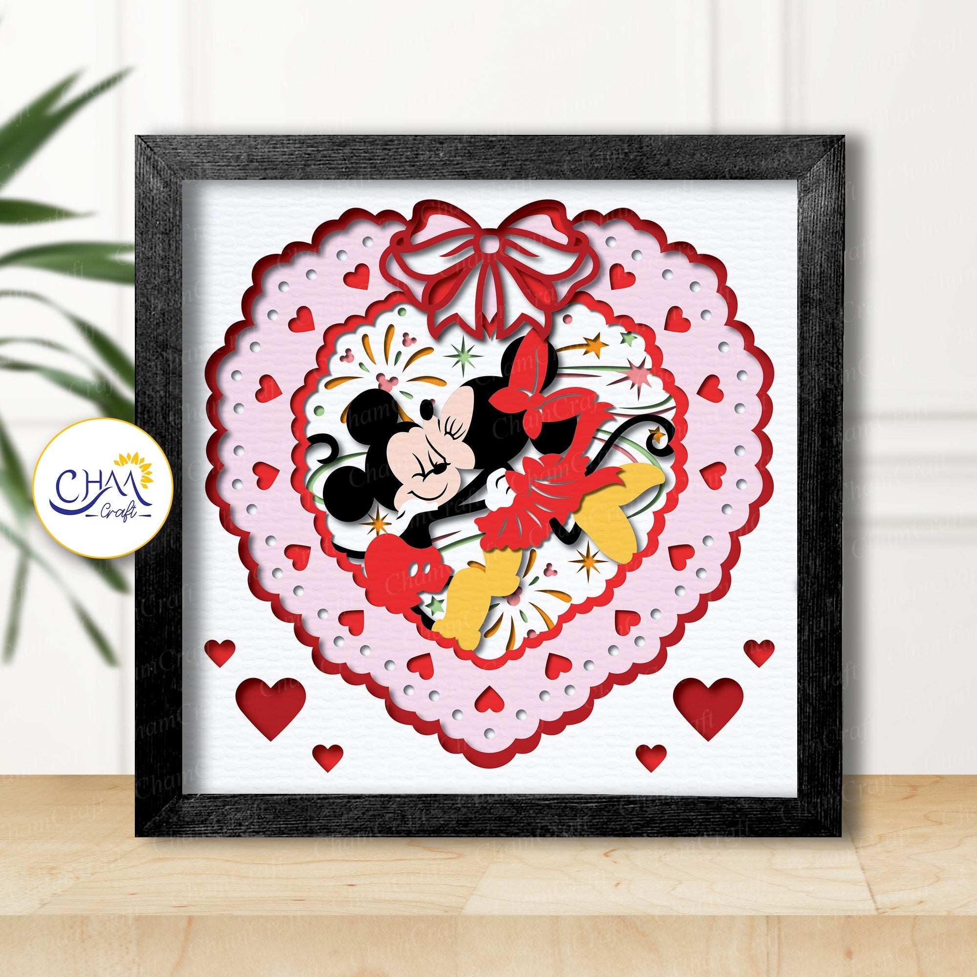 Valentine - Love Shadow Box