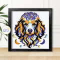 3D Poodle Shadow Box SVG Paper Cut Template