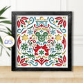 3D Christmas Ornament Shadow Box SVG Paper Cut Template