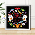 3D Trick Or Treat Shadow Box SVG Paper Cut Template