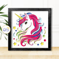 3D Unicorn Shadow Box SVG Paper Cut Template